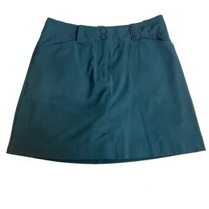 Nike Golf Fitdry slate blue mini skort skirt Sz 4 NWOT